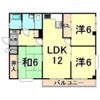甲東イーストマンションの間取り画像