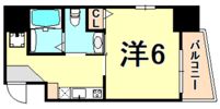 アルファ神戸元町の間取り画像