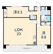 プレジオさくら夙川の間取り画像