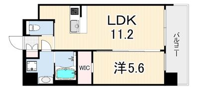 プレジオさくら夙川の間取り画像