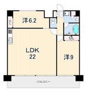 プレジオさくら夙川の間取り画像