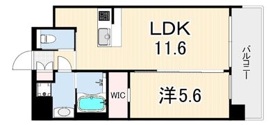 プレジオさくら夙川の間取り画像
