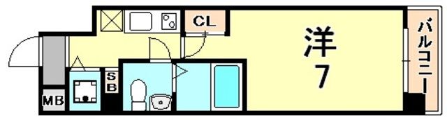 KTG RESIDENCE 芦屋西の間取り画像