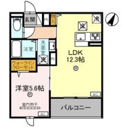 バレンティアの間取り画像
