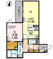 バレンティアの間取り画像