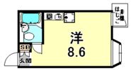 サンヴィラ六甲道パートIIの間取り画像
