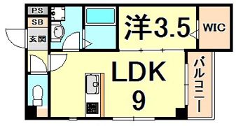 COLABO西宮中央の間取り画像