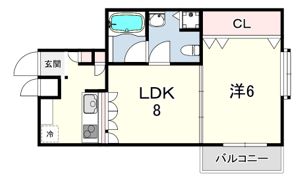 ASTORIAの間取り画像
