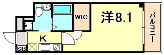 セレニテ神戸元町の間取り画像