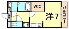 ルミネ甲東園の間取り画像