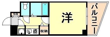 コンフォール甲子園口の間取り画像