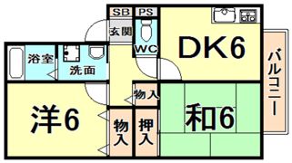 ドミール神垣の間取り画像