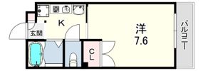 AUGUSTA壱番館の間取り画像