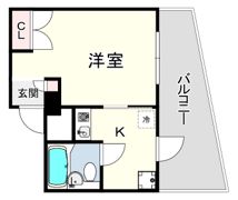 メゾンフローラの間取り画像