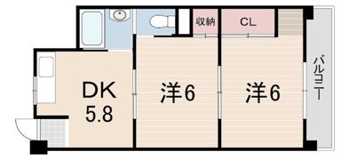 リアライズ猪名寺の間取り画像