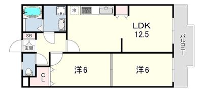 グランドワコーの間取り画像