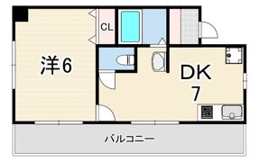 ポコアポコ甲子園口メゾンの間取り画像