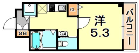 ラ・ティーダ御影の間取り画像