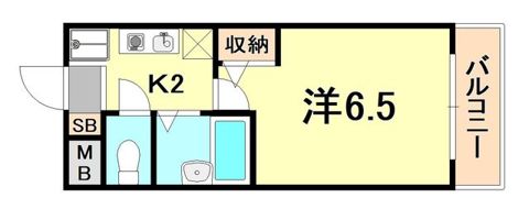 エスポワール本山の間取り画像