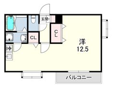 パレス東洋神戸3号館の間取り画像