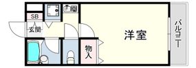 シャトラン弓木参番館の間取り画像