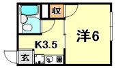 アメニティ小松の間取り画像