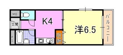 ドウェル本山の間取り画像