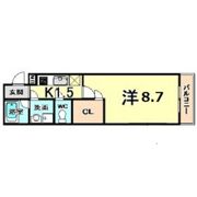 フジパレス夙川江上町の間取り画像