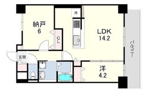 ラ フィエスタ新神戸の間取り画像
