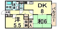 プレジールY＆Kの間取り画像