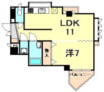 アーネスト苦楽園の間取り画像