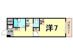 ガーデンプレイス夙川の間取り画像