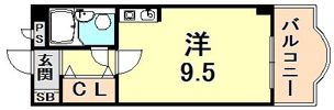 ジラーフ苦楽園の間取り画像