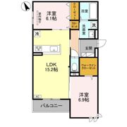 ドレ Iの間取り画像
