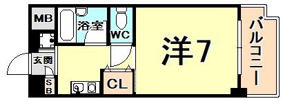 アーバネックス西宮門戸の間取り画像