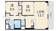 ラヴィベール西宮の間取り画像