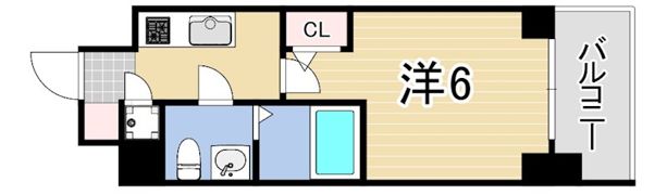 エスリード神戸ハーバークロスの間取り画像