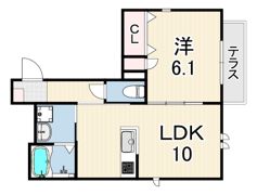 グリーンメゾン神戸の間取り画像
