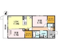 エレナ本山の間取り画像