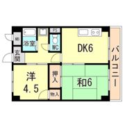ハイツ安国の間取り画像