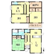 シティライフ山芦屋Iの間取り画像