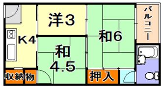 グランディア東神戸の間取り画像