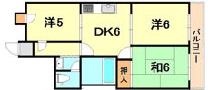会下山サンシャインの間取り画像