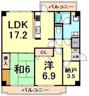 アプリーレ西宮北口の間取り画像