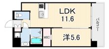 プレジオさくら夙川の間取り画像