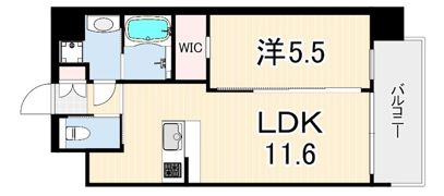 プレジオさくら夙川の間取り画像