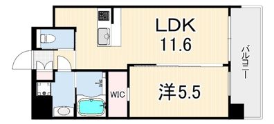 プレジオさくら夙川の間取り画像
