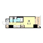 ファーストフィオーレ神戸湊町の間取り画像