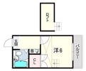 レオパレス武庫川の間取り画像