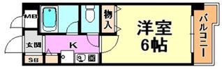 エフワン青木の間取り画像